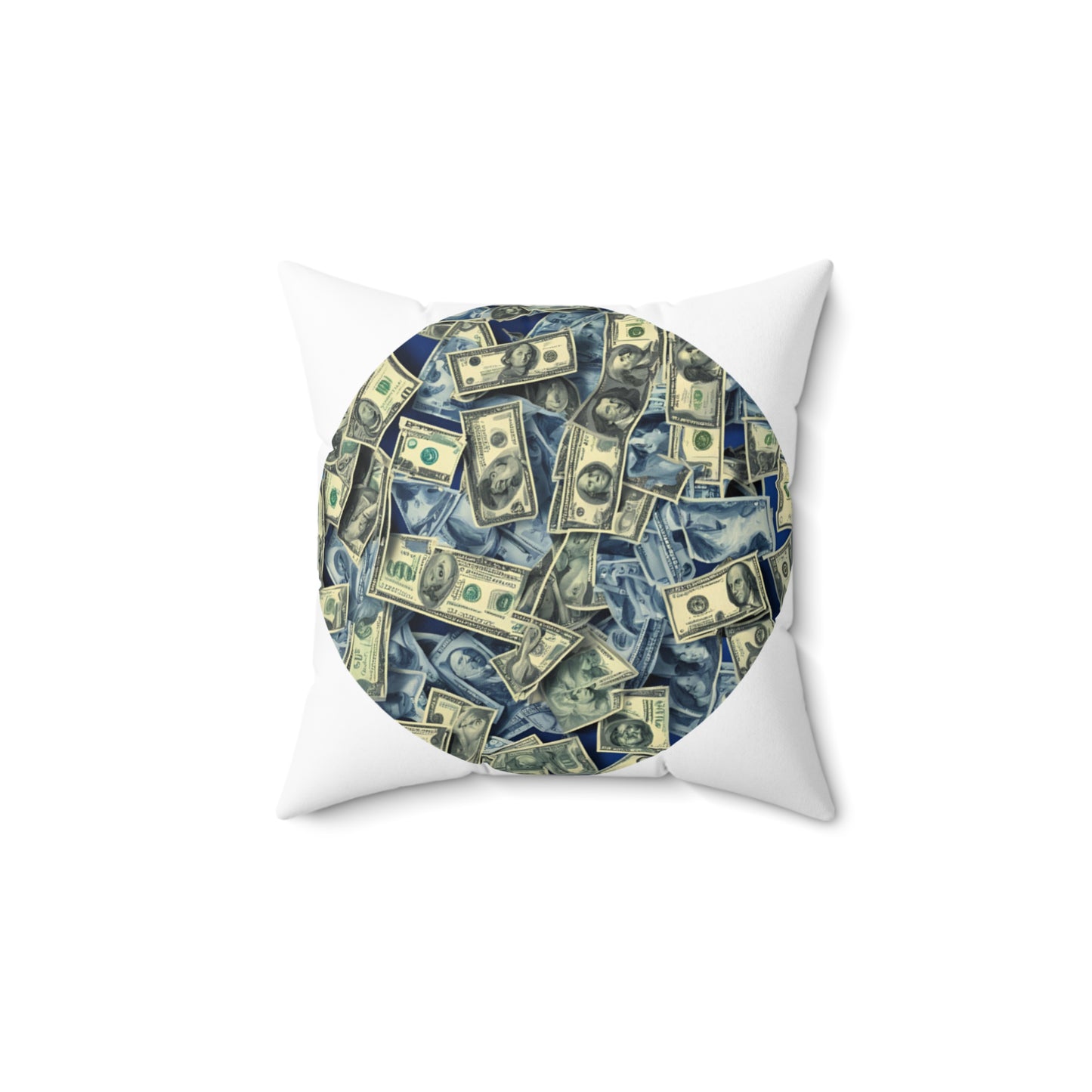 Spun Polyester Square Pillow