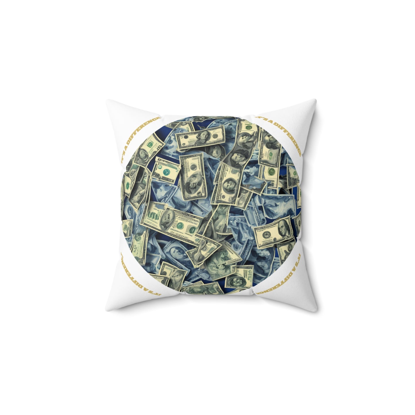 Spun Polyester Square Pillow